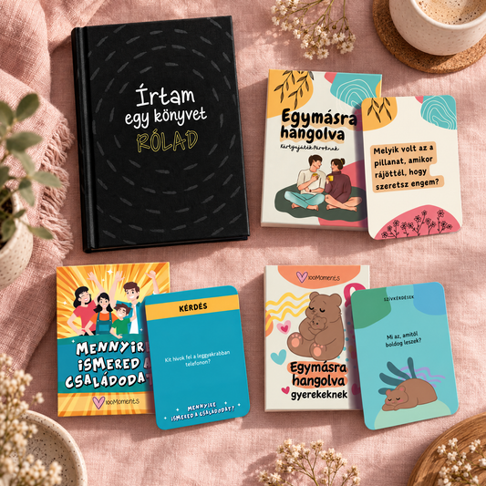 Írtam egy könyvet rólad + Egymásra hangolva + Mennyire ismered a családodat? + Egymásra hangolva gyerek