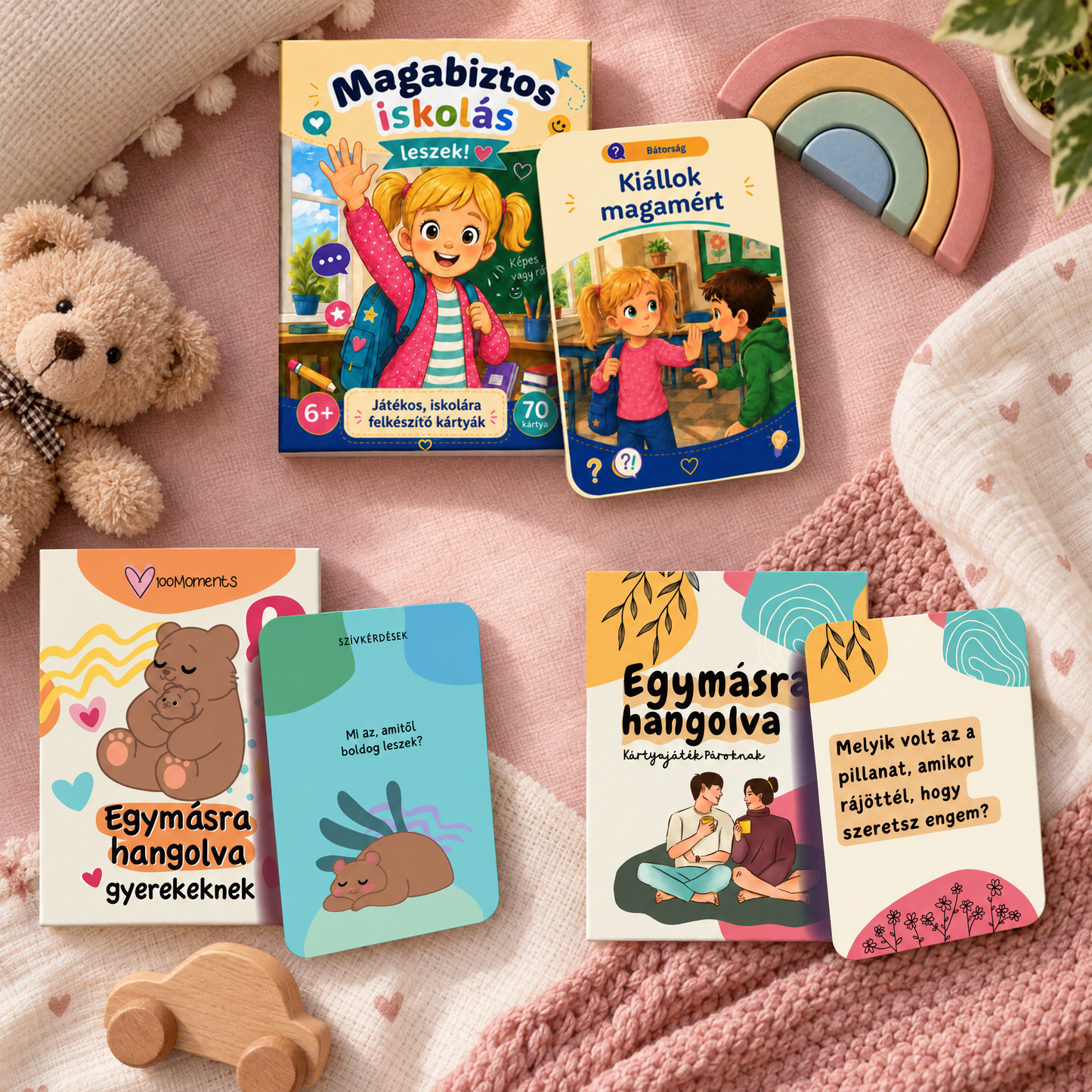 Magabiztos iskolás leszek! + Egymásra hangolva gyerek + Egymásra hangolva