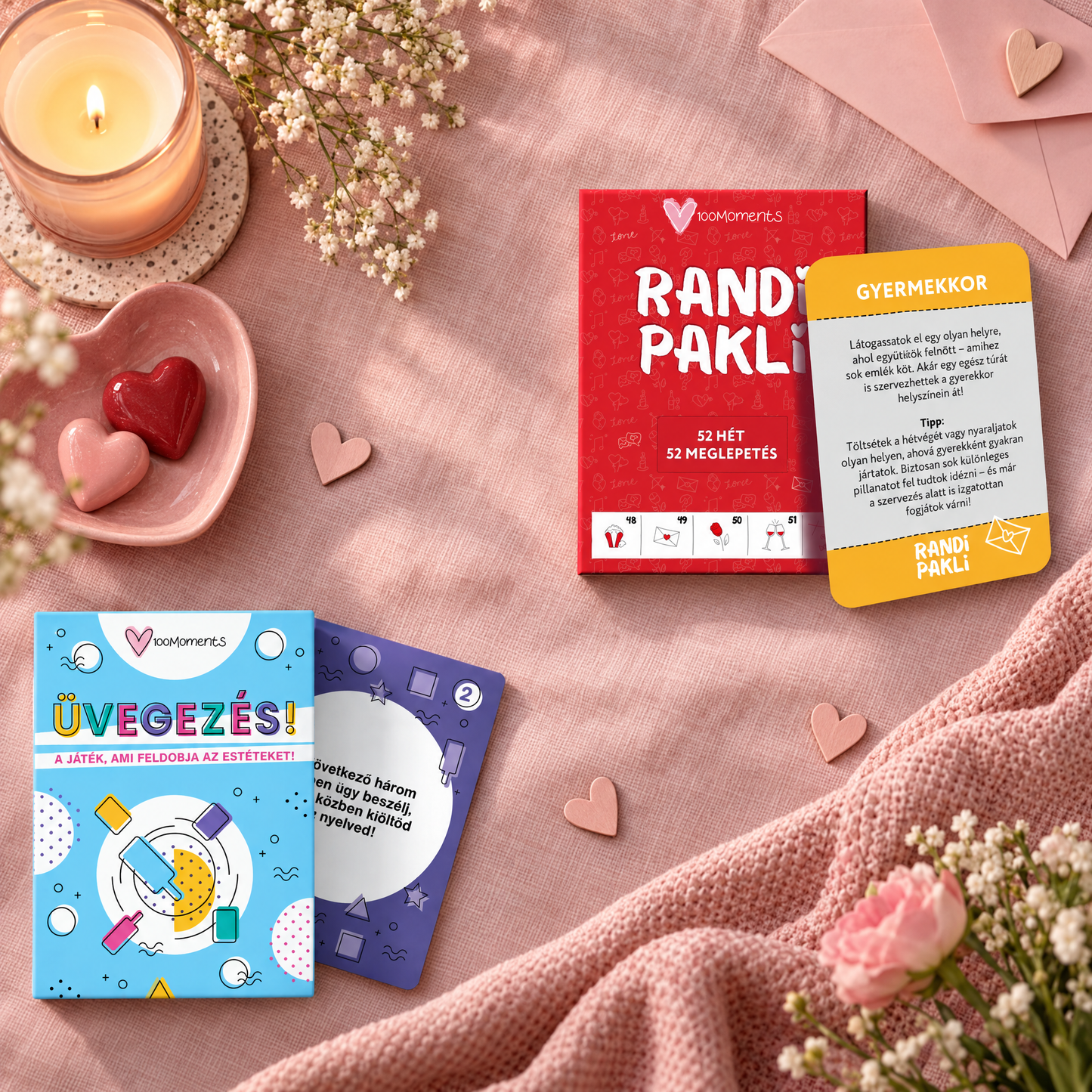 Üvegezés + Randi pakli