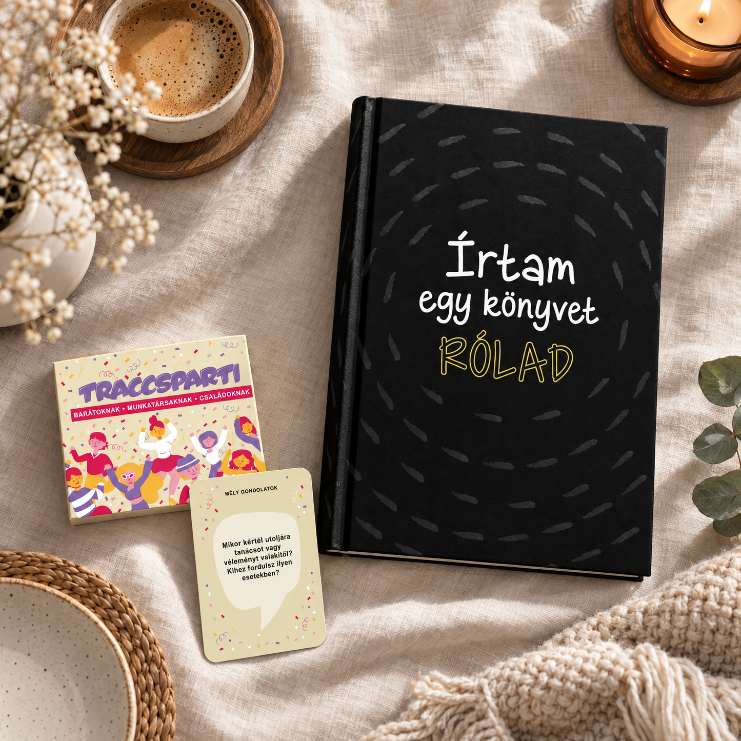 Traccsparti + Írtam egy könyvet rólad