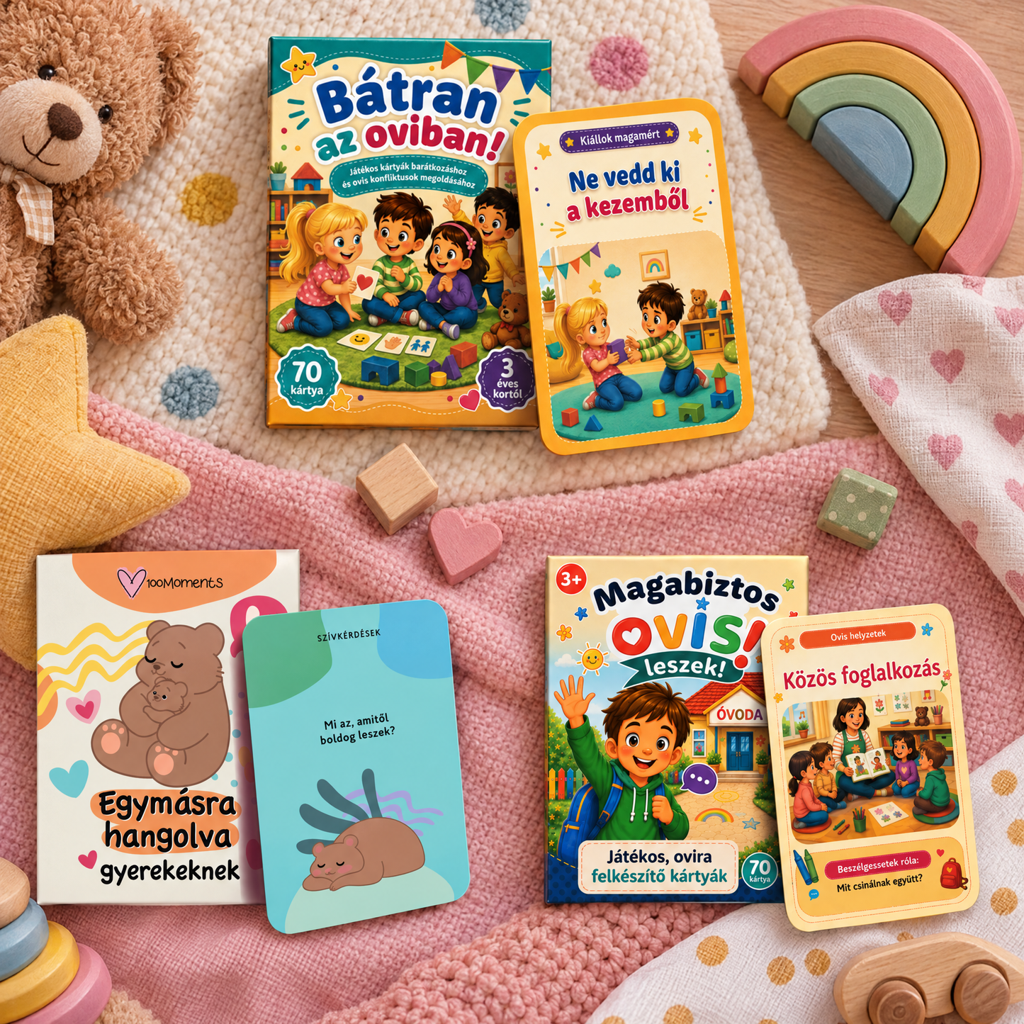 Bátran az oviban! + Egymásra hangolva gyerek + Magabiztos ovis leszek