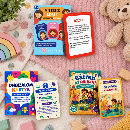 Mit érzek most? + Önbizalom kártya + Bátran az oviban