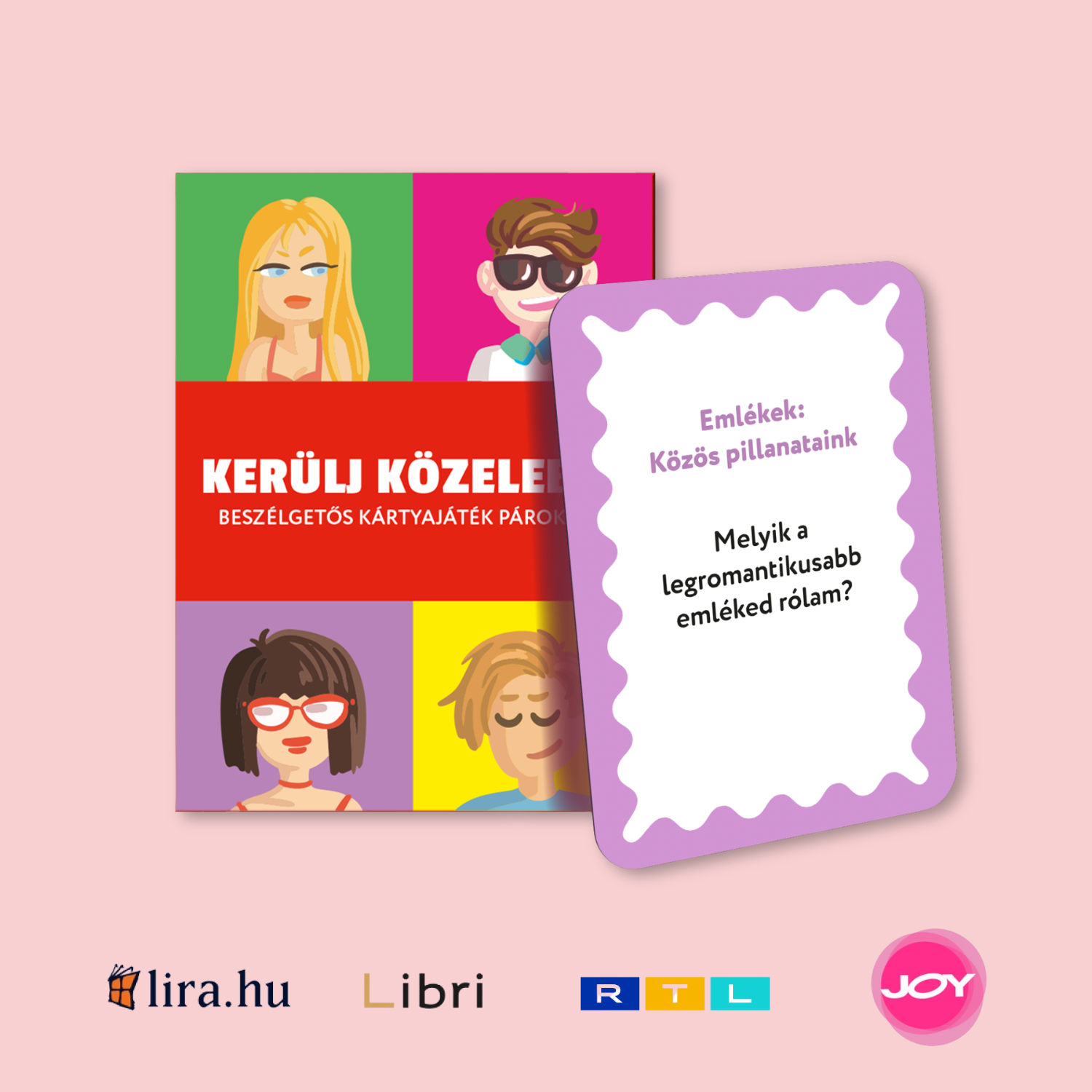 Kerülj közelebb! - Beszélgetésindító kártyajáték pároknak