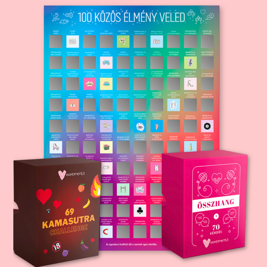 100 Közös élmény veled + Összhang  + 69 Kamasutra Challenge