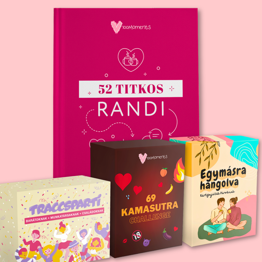 52 Titkos Randi + Egymásra Hangolva + 69 Kamasutra Challenge + Traccsparti