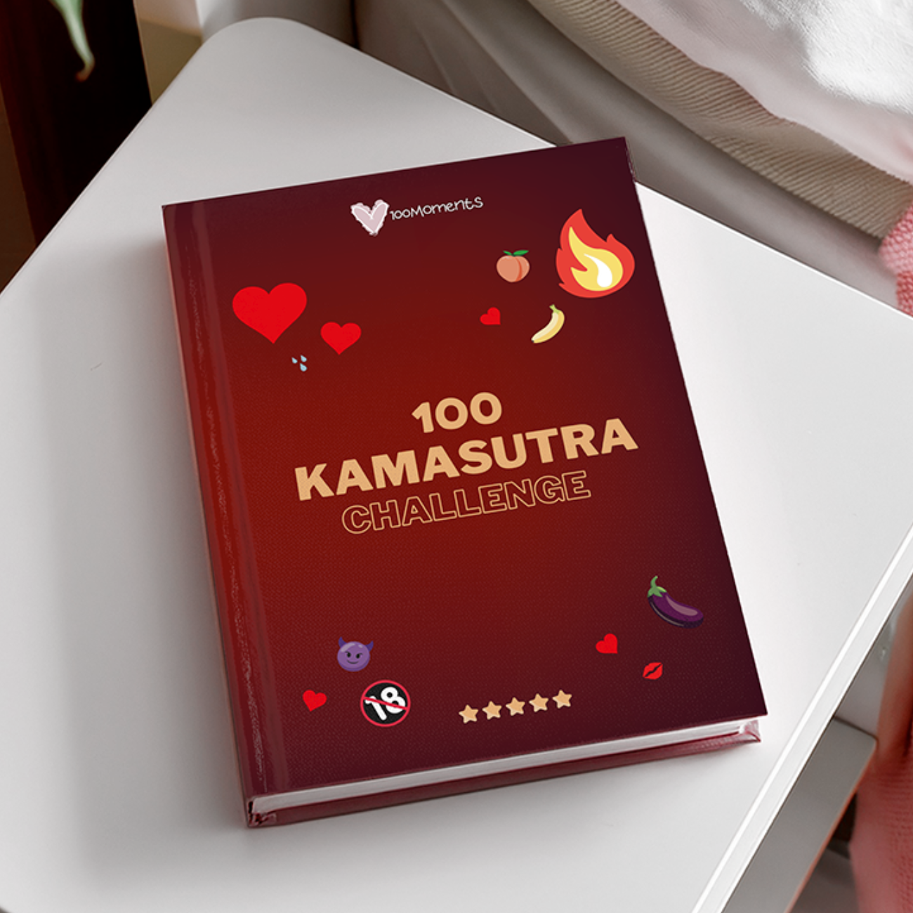 100 Kamasutra Challenge Kaparós Könyv Pároknak (18+)