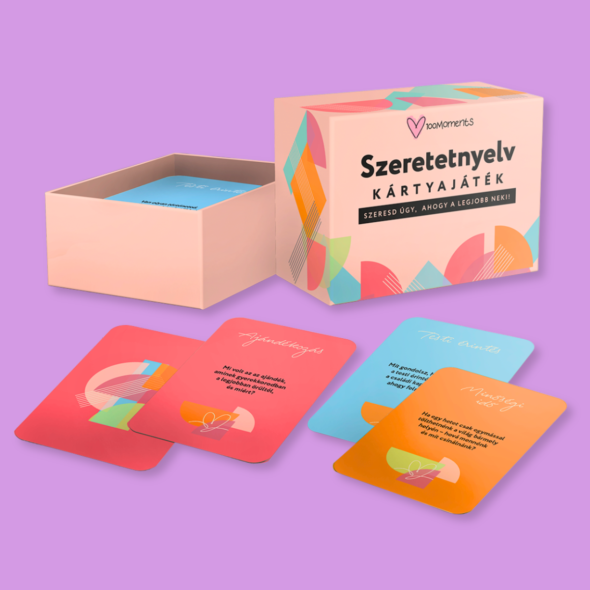 Szeretetnyelv Kártyajáték Pároknak, Barátoknak, Családoknak