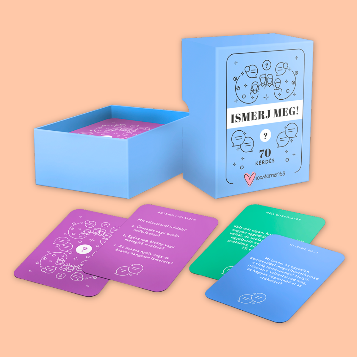 Ismerj meg! - Kártyajáték baráti társaságoknak, családoknak