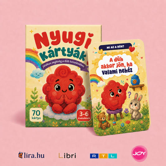 Nyugi kártyák - Játékos segítség a düh kezeléséhez