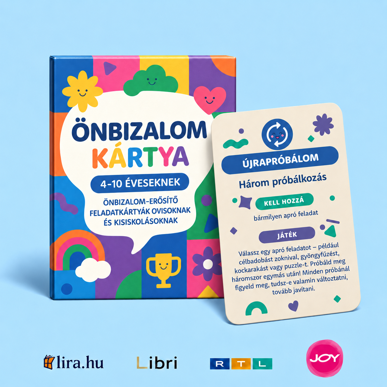 Önbizalom-erősítő feladatkártyák ovisoknak és kisiskolásoknak