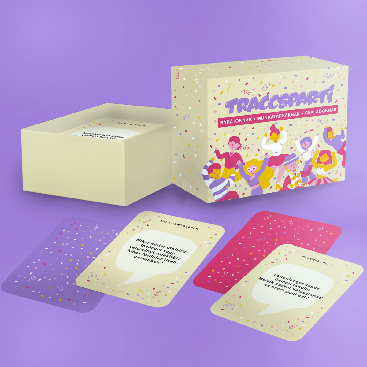 Traccsparti - Kártyajáték baráti társaságoknak, családoknak