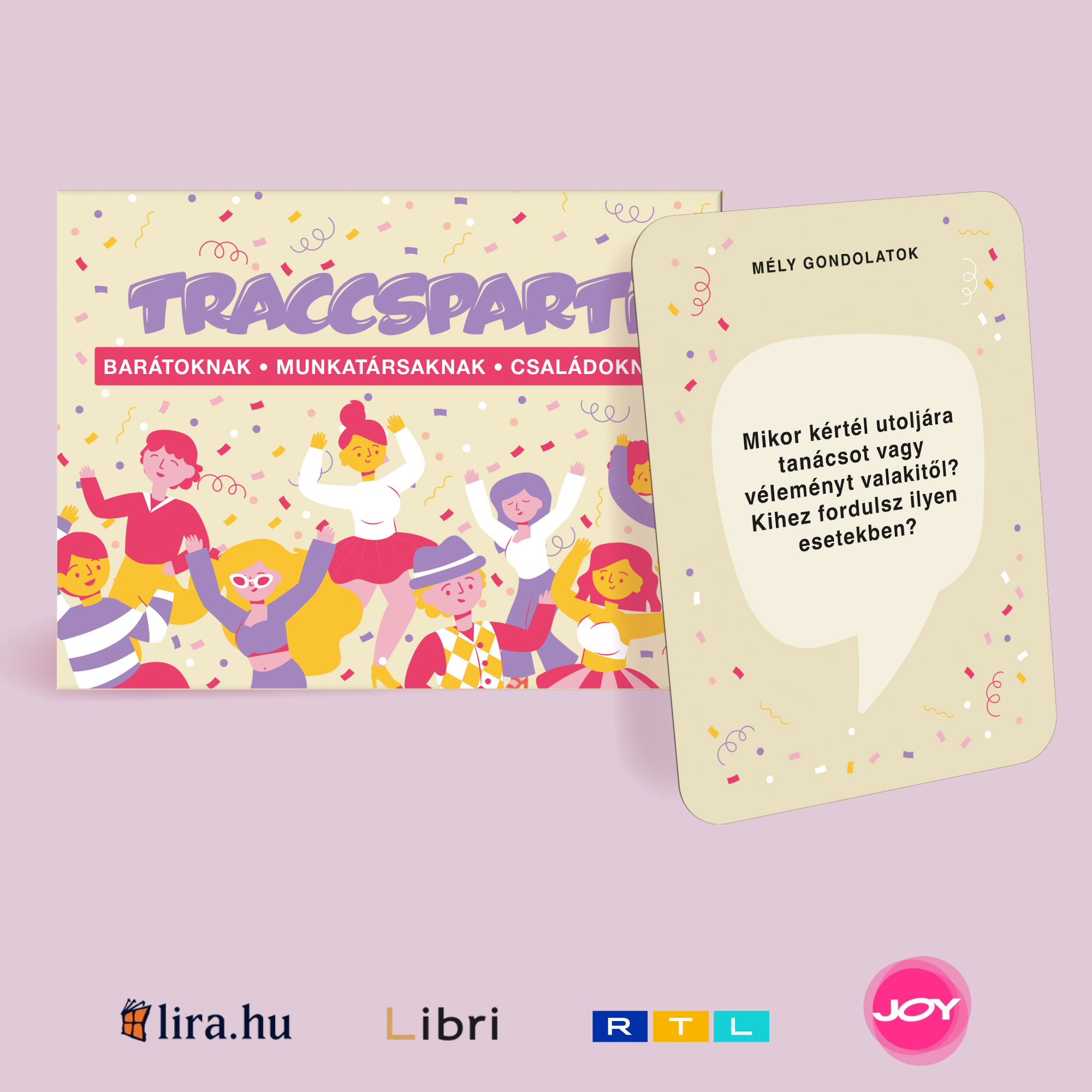 Traccsparti - Kártyajáték baráti társaságoknak, családoknak